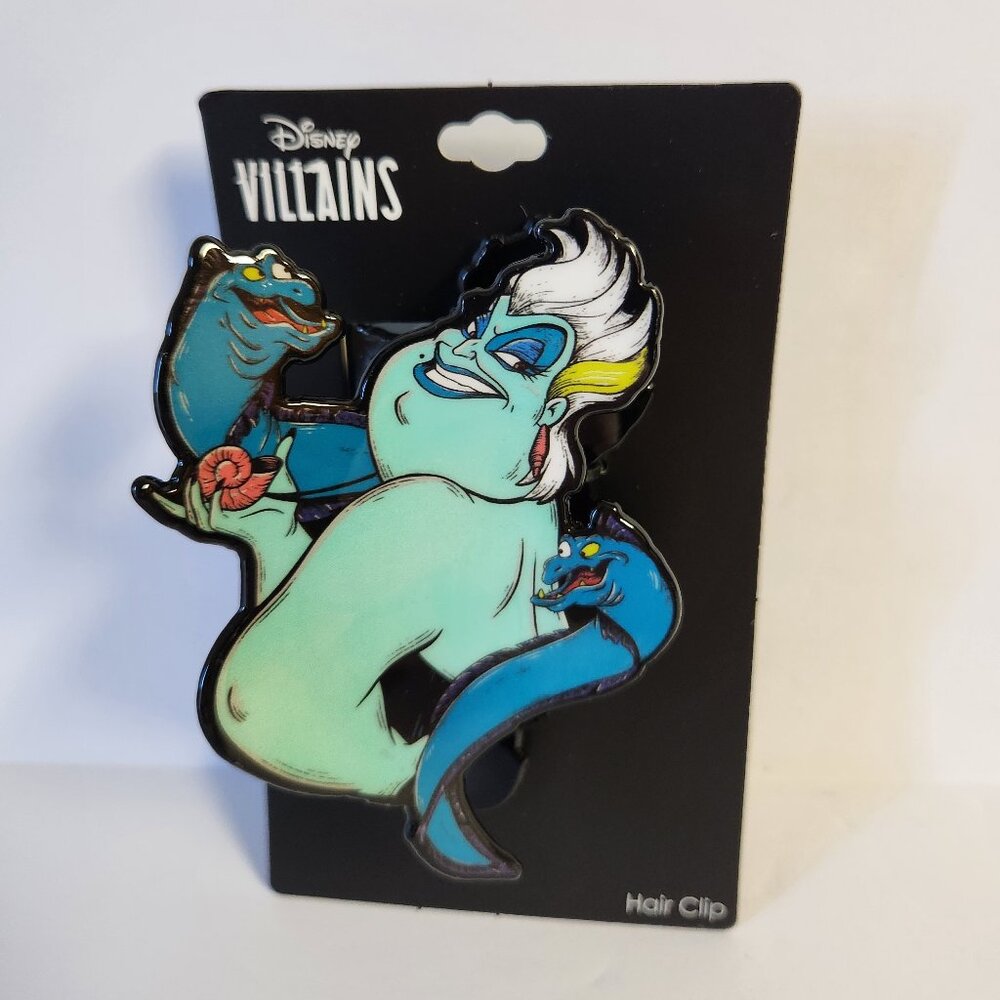 Disney Little Mermaid Ursula Hair Clip Villain Flotsam Jetsam Claw Hair Clip New